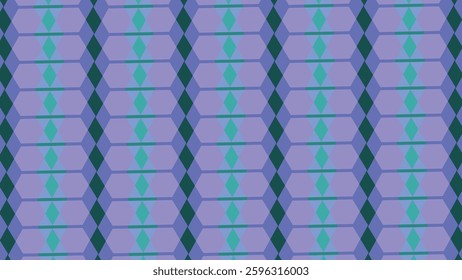Retro geometric zigzag pattern in pink with a seamless fabric texture and vintage tile design