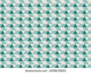 RETRO GEOMETRISCH GANZ ÜBER PRINT SEAMLESS PATTERN VEKTORGRAFIK