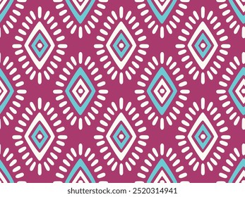RETRO GEOMETRICAL SEAMLESS PATTERN IN VECTOR
