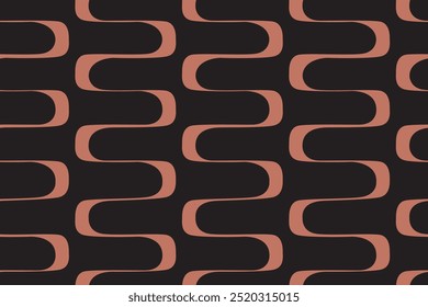RETRO GEOMETRICAL SEAMLESS PATTERN IN VECTOR