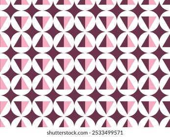 VETOR DE PADRÃO RETRÔ GEOMÉTRICO SEM COSTURA