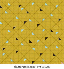 retro geometry pattern