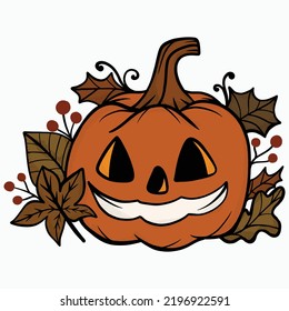 Retro Ghost Halloween design t-shirt design. Cute cartoon. vintage vector illustration