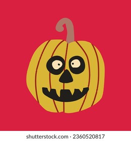 Retro Ghost Halloween t-shirt design. Cute cartoon. vintage vector illustration
