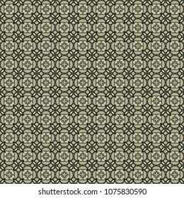 Retro gold abstract geometric pattern, vector seamless, texture background, endless texture for printing onto fabric, background,paper,invitation