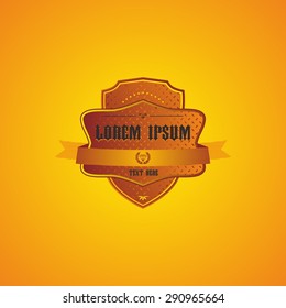 retro gold exclusive label
