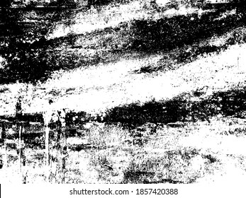 Retro Grainy Grain Print. Abstract Urban Spot Surface. Dry Rough Illustration Scratches. Distressed Repeat Border Backdrop. Grunge Light Banner Art. White Wall.