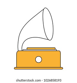 retro gramophone player