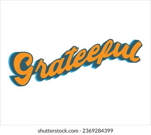 Retro grateful Short-Sleeve Unisex T-Shirt