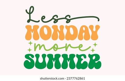 Retro, Green Monday EPS Bundle, Single design