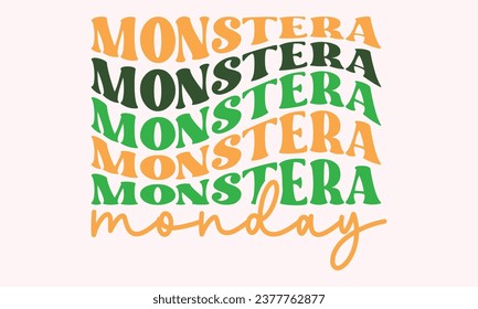 Retro, Green Monday EPS Bundle, Single design