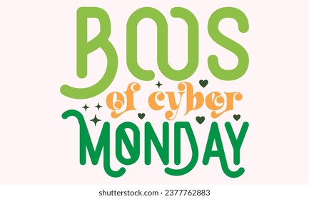 Retro, Green Monday EPS Bundle, Single design