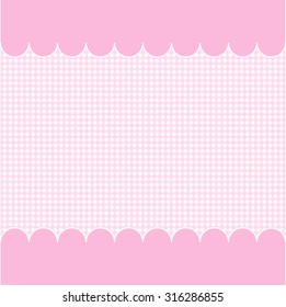 Retro greeting card template design. 