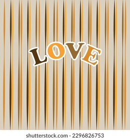 Retro Groovy Background. 70's Vibes Vector Design. Trendy Y2k Backdrop . Funky Retro Wallpaper.