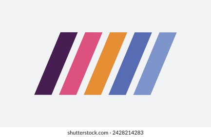 Retro groovy background. Geometric hippie rainbows line. Vintage retro style wallpaper with lines, rainbow wavy stripes. abstract stylish 70s era line frame illustration