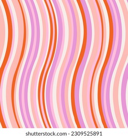 Retro groovy colorful abstract art template set, vector