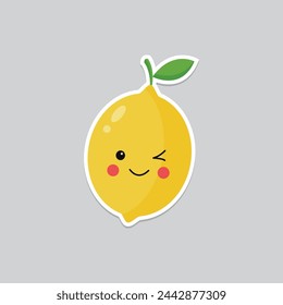 Personajes de frutas retro. Funky mascota de dibujos animados de cal con cara de sonrisa feliz, manos y pies. Vintage ilustración vectorial de verano. Paquete de pegatinas jugosas de frutas
