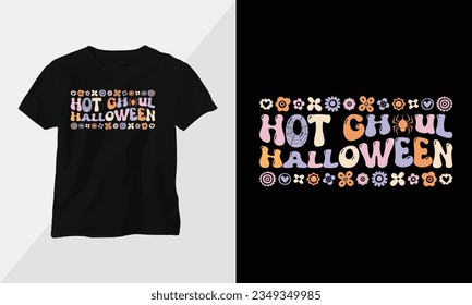 Retro Groovy Inspirational T-shirt Design with retro style