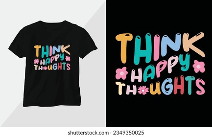 Retro Groovy Inspirational T-shirt Design with retro style svg
