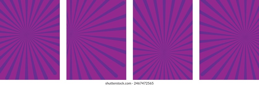 Retro groovy pattern background 70s. Sun sunbeams summer texture eps 10.