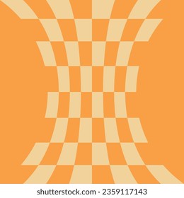 RETRO GROOVY POLA BACKGROUND VECTOR