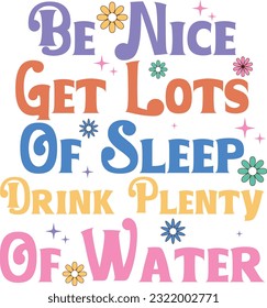 Retro Groovy Quote SVG Bundle