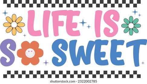 Retro Groovy Quote SVG Bundle