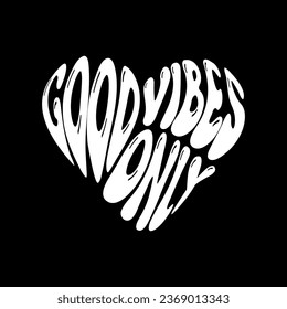 retro groovy typography illustration print with inspirational slogan. graphic t shirt or sticker