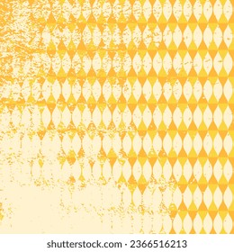 Retro grunge background. Groovy ornament. Retro groovy grunge. Yellow wallpaper. 60s and 70s groovy vintage style. Grunge hipppie wallpaper. Y2k trendy style. Nostalgia for the 70s.