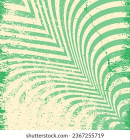 Retro grunge background. Groovy ornament. Retro groovy grunge. Green wallpaper. 60s and 70s groovy vintage style. Grunge hipppie wallpaper. Y2k trendy style. Nostalgia for the 70s.