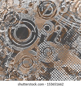 Retro grunge background vector