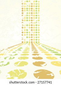 Retro Grunge Background - vector illustration