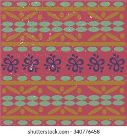 Retro grunge pattern.