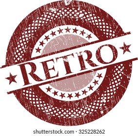 Retro grunge seal