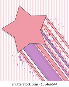 retro grunge star background