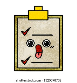 retro grunge texture cartoon of a science experiment 