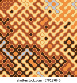 Retro halftone background - vector illustration 