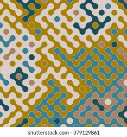 Retro halftone background - vector illustration 
