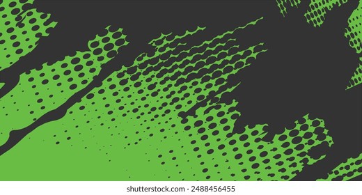 Retro Halftone Background Vintage Vector