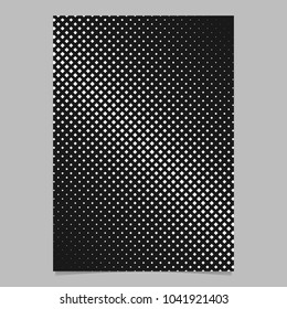 Retro halftone diagonal square pattern background page template