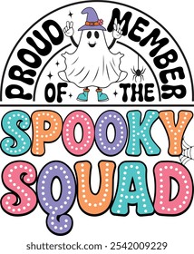 retro halloween png sublimation bundle