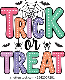retro halloween png sublimation bundle