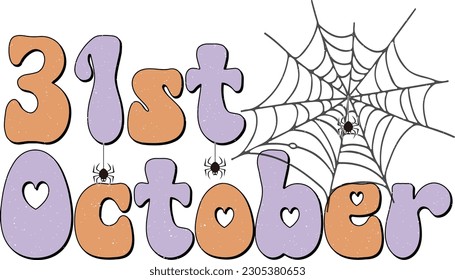 Retro Halloween Quotes Design Vol-2