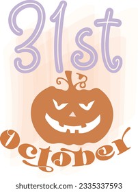Retro Halloween Quotes Vector Design