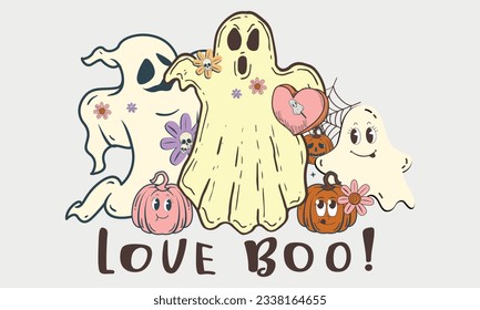 Retro Halloween Sublimation Design Bundle