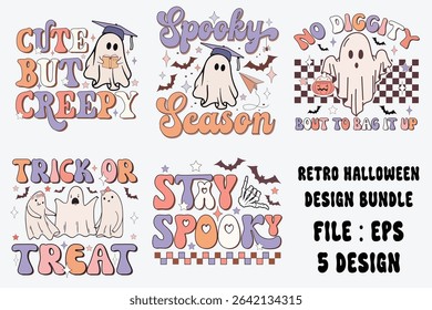 retro halloween sublimation design bundle png design ,svg,png,eps,dxf,pdf,bundle