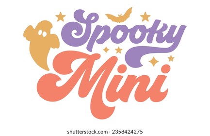 Retro Halloween , SVG Bundle