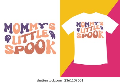 Retro Halloween SVG T-Shirt Design
