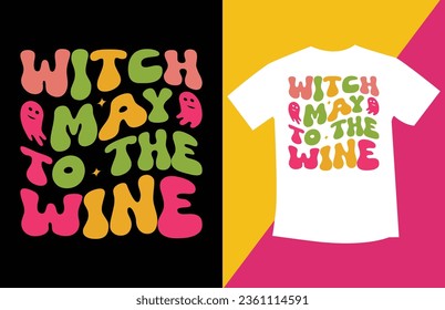 Retro Halloween SVG T-Shirt Design