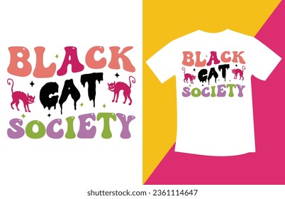 Retro Halloween SVG T-Shirt Design